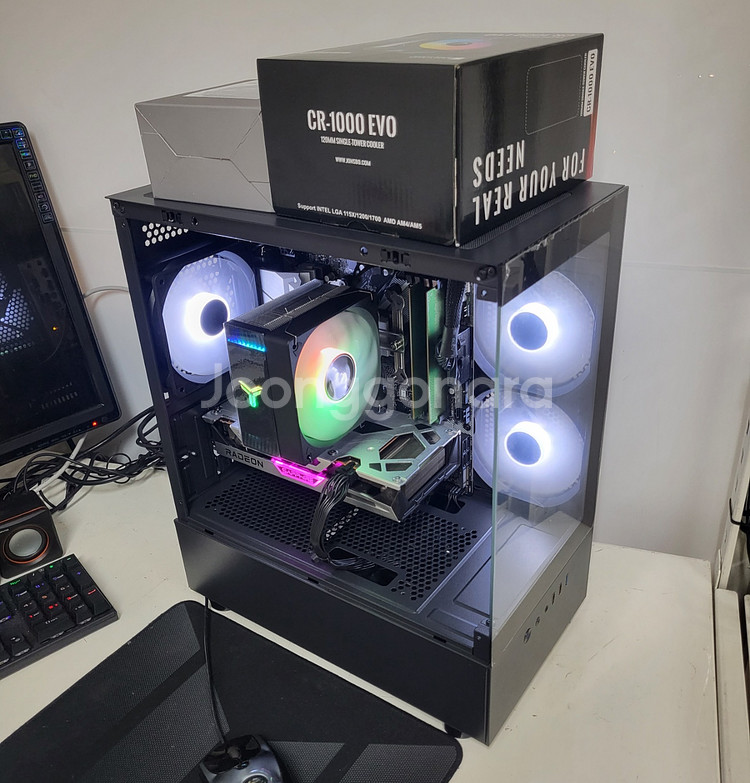 현존 인기최고 라이젠 7500F 장착 게이밍컴 판매--3