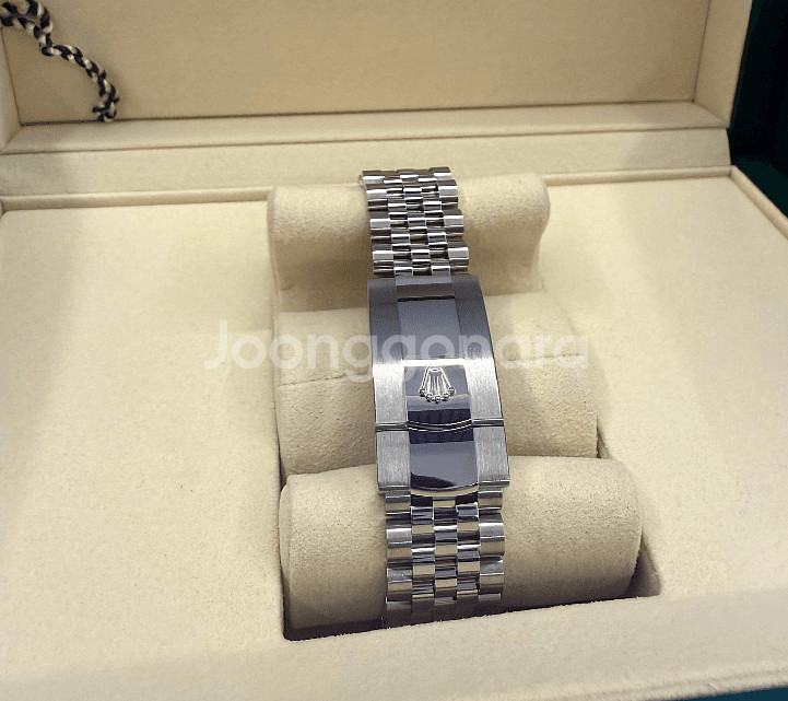 롤렉스 데이저스트41MM 스틸 민트그린 플루바쥬빌레--4