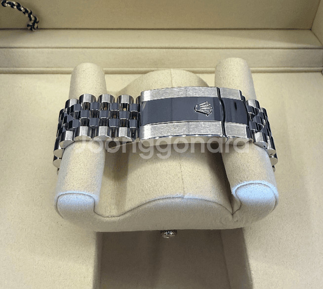 롤렉스 데이저스트41MM 스틸 민트그린 플루바쥬빌레--5