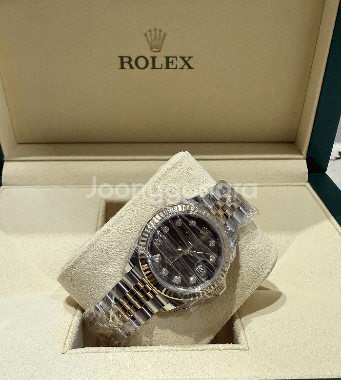 롤렉스 데이저스트 28MM 로골콤비 초코판10P 쥬빌레--0
