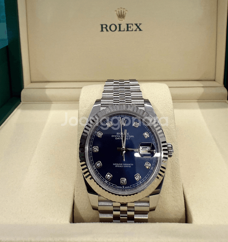 롤렉스 데이저스트 41MM 청판스틸 10P 다이아--2