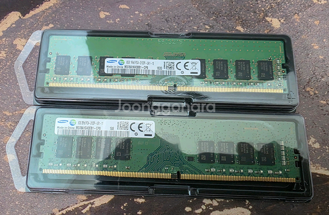 삼성 ddr4 2133p 8g 2개--0