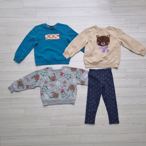 여아바지 티셔츠 (베네통키즈, h&m, 니켈로디언 등)