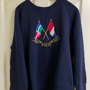 폴로 자수 깃발 맨투맨 현대백화점 XL