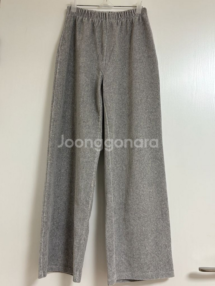 리틀블랙 잔골지 밴딩 팬츠--0