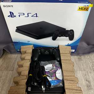 플스4PS4 슬림 1t 풀세트(위닝2020 CD 포함)