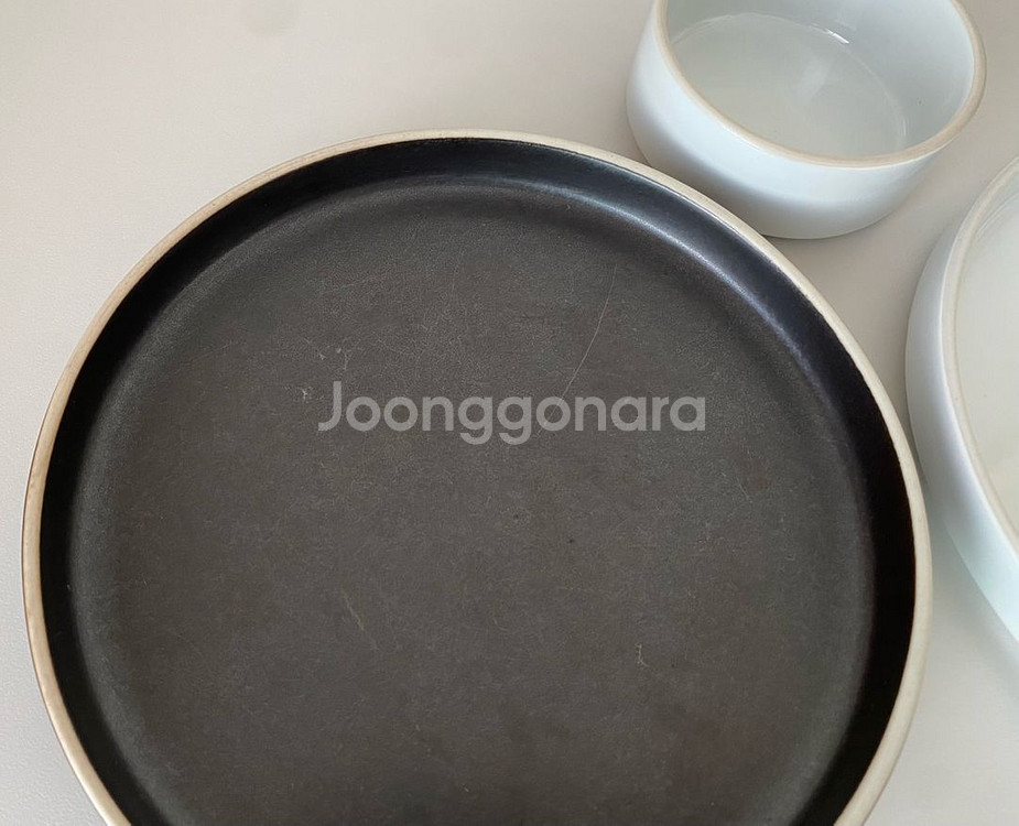 한소(hanso) 여주도자기 접시 3set 일괄--2