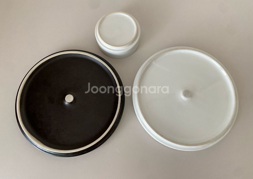 한소(hanso) 여주도자기 접시 3set 일괄--3