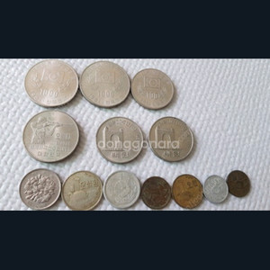 오십환.십환.오원.일원.일본소화.제5공화국.광복30주