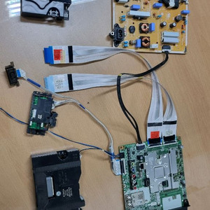 lg 55인치 tv 보드 및 스피커부품