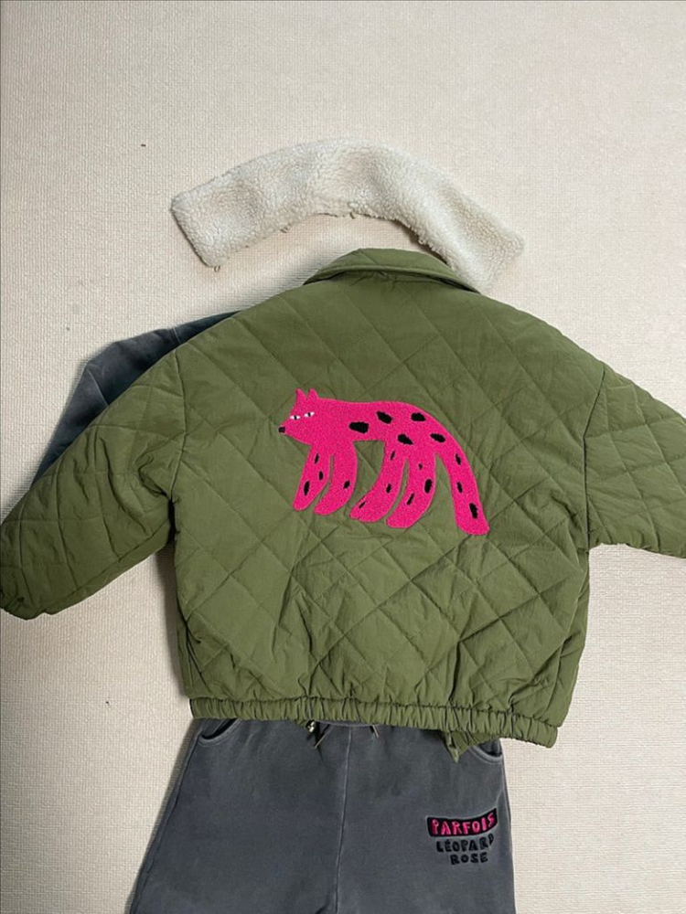 리미떼두두 레오파드 점퍼 XL--3