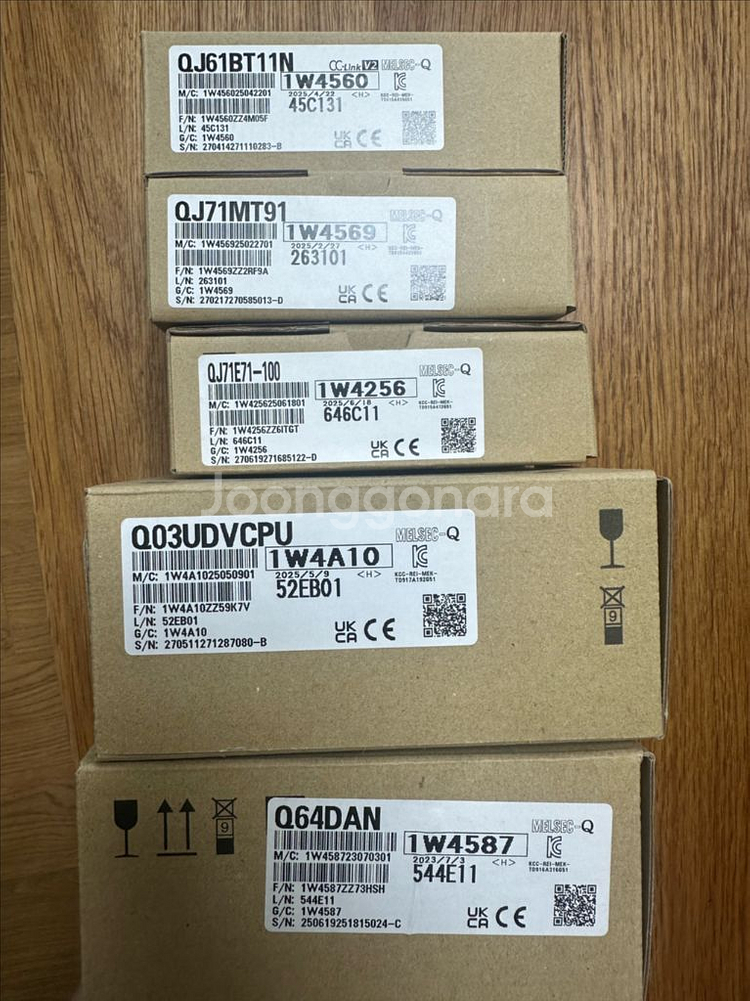 미쓰비시 PLC 5박스 일괄판매--0