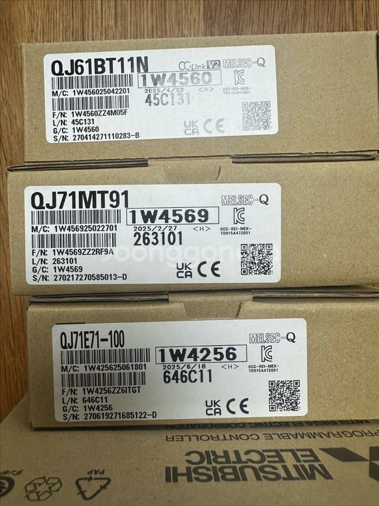 미쓰비시 PLC 5박스 일괄판매--3