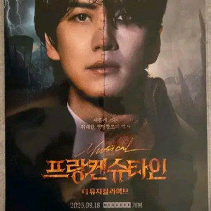 프랑켄슈타인 뮤지컬 포스터