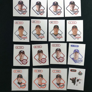 KBO 크보빵 야구 띠부씰