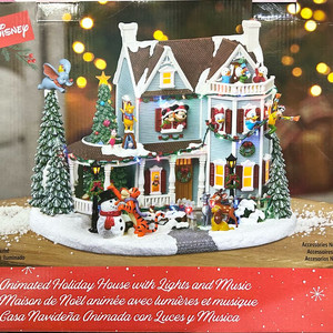 디즈니 크리스마스 하우스 멜로디 장식