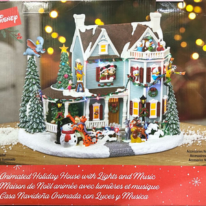 디즈니 크리스마스 하우스 멜로디 장식