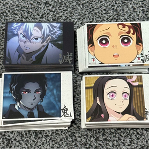 귀멸의칼날 콜렉팅카드 스틸 / 패러렐 여러장