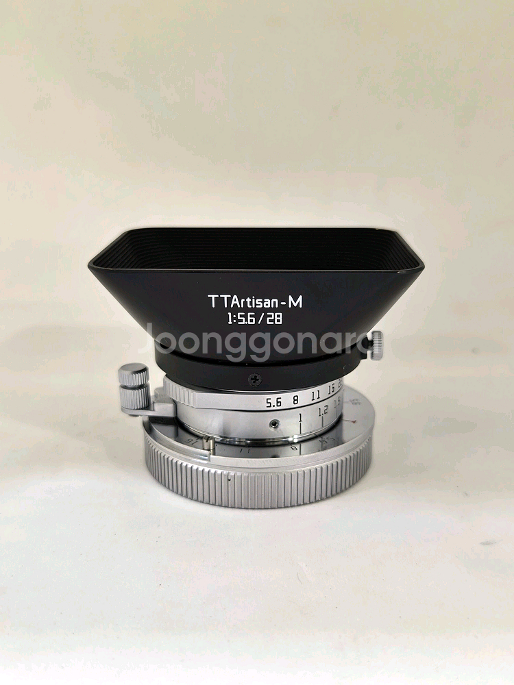 TT아티산 중마론 M 28mm F5.6 실버 렌즈--8