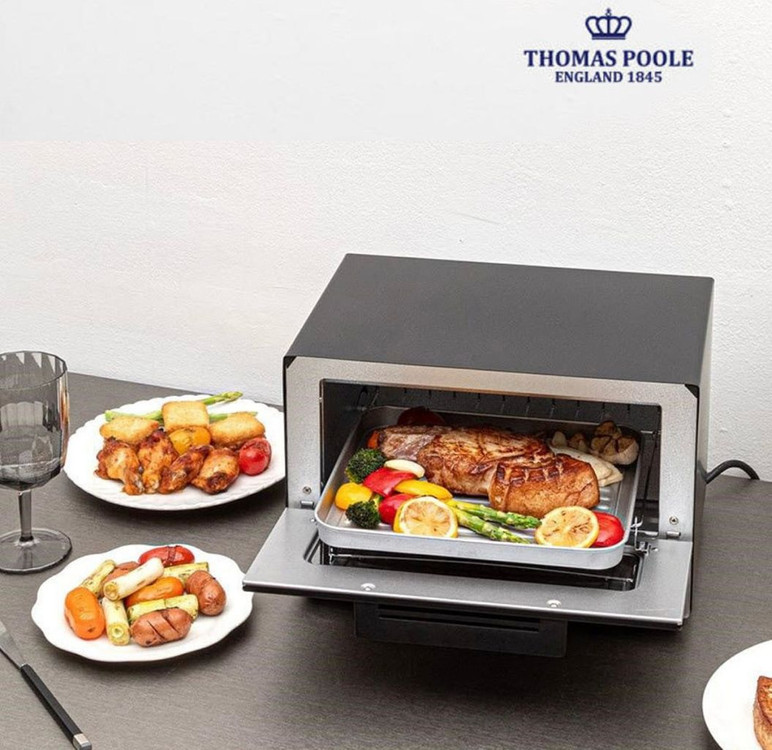 영국 토마토 풀클래식 미러 오븐기 12L--1