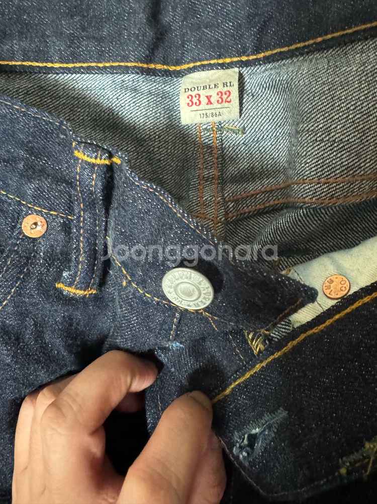 RRL 빈티지파이브포켓 빈파포 33x32--2