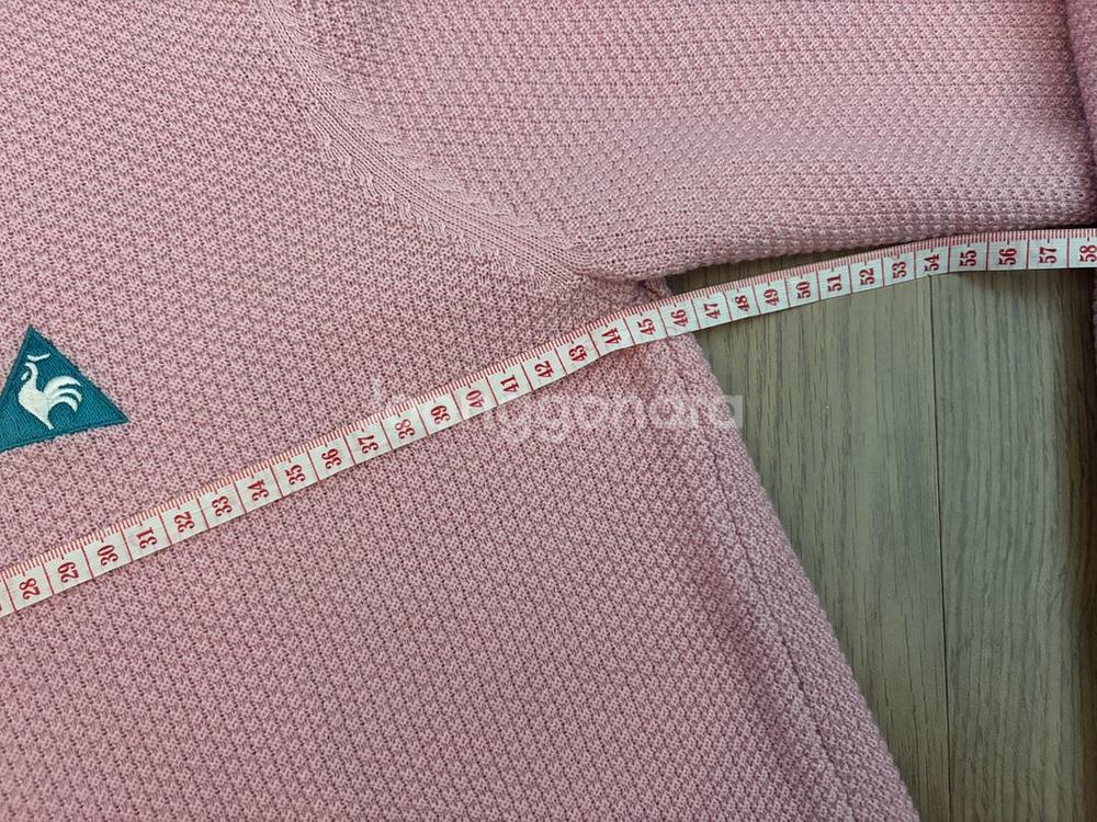 새상품급 르꼬끄 골프 바지 니트 세트 남m 춘추동--7