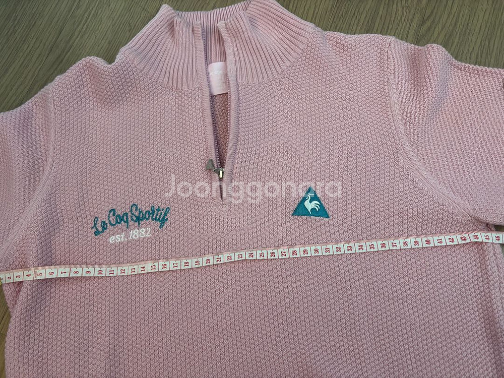 새상품급 르꼬끄 골프 바지 니트 세트 남m 춘추동--6