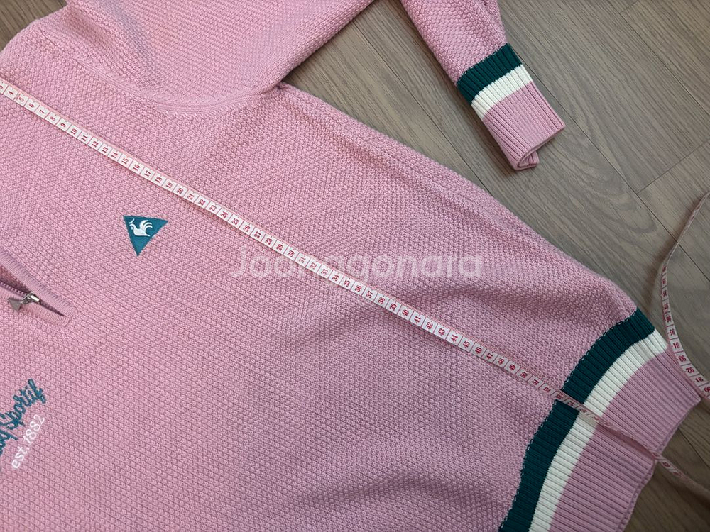 새상품급 르꼬끄 골프 바지 니트 세트 남m 춘추동--8