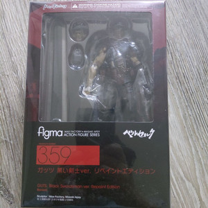 피그마 359 검은전사 가츠 신품미개봉 송료무료