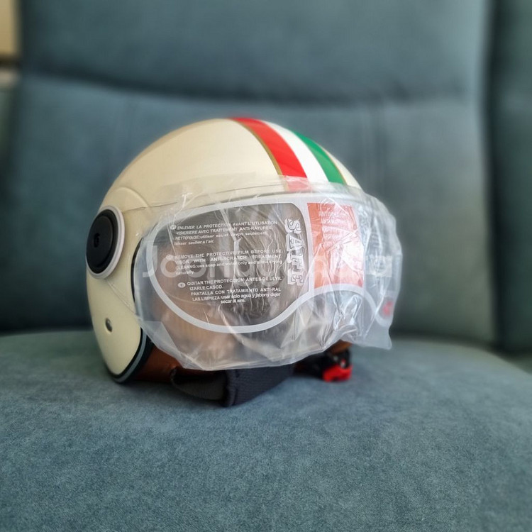 (폐업정리/즉시발송/무료배송) 레트로 오토바이 헬멧--0