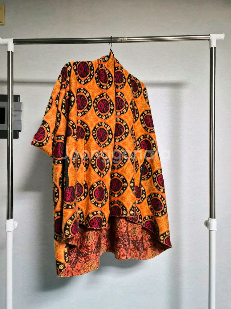 한번실착! 프리) 수입 케이프형 가디건--1