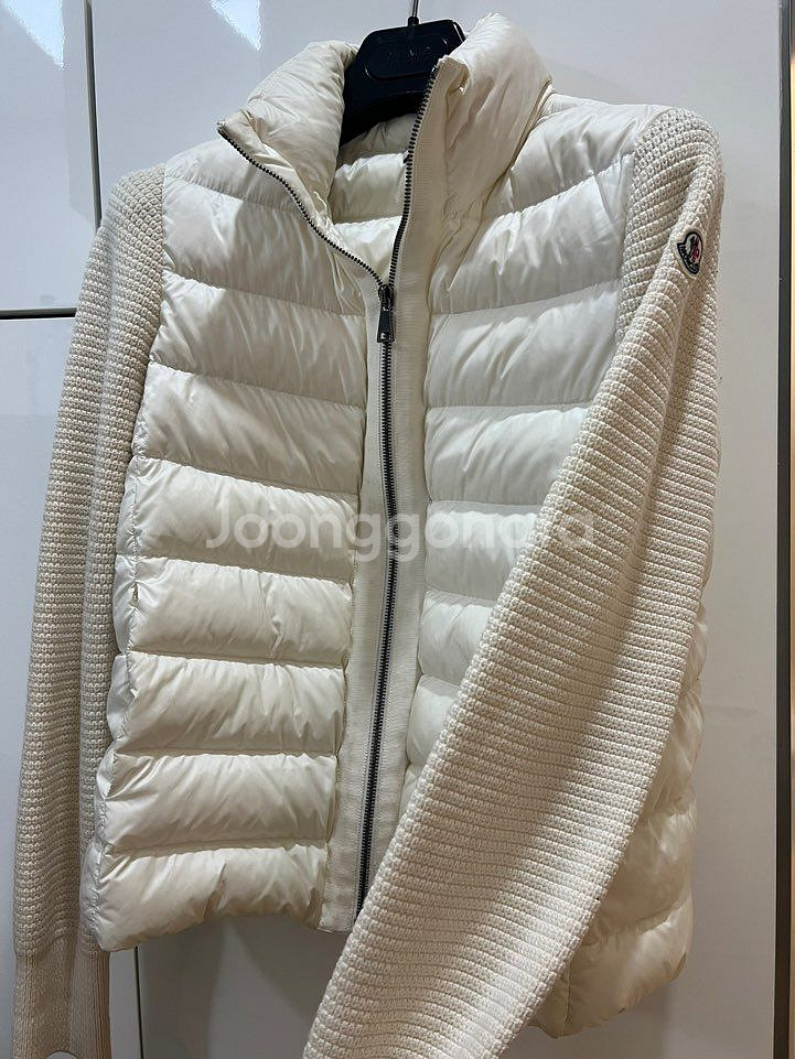 몽클레어 여성 니트패딩 S--0