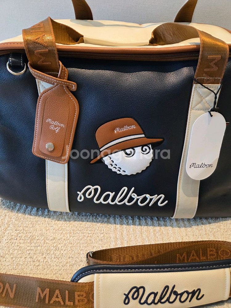 말본골프백 캐디뱍 보스턴백 네이비--1