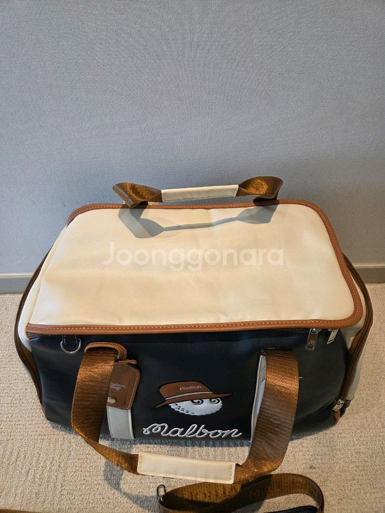 말본골프백 캐디뱍 보스턴백 네이비--2