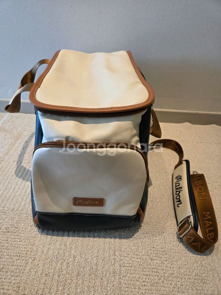 말본골프백 캐디뱍 보스턴백 네이비--3