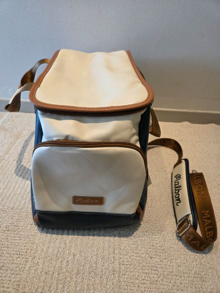 말본골프백 캐디뱍 보스턴백 네이비--3