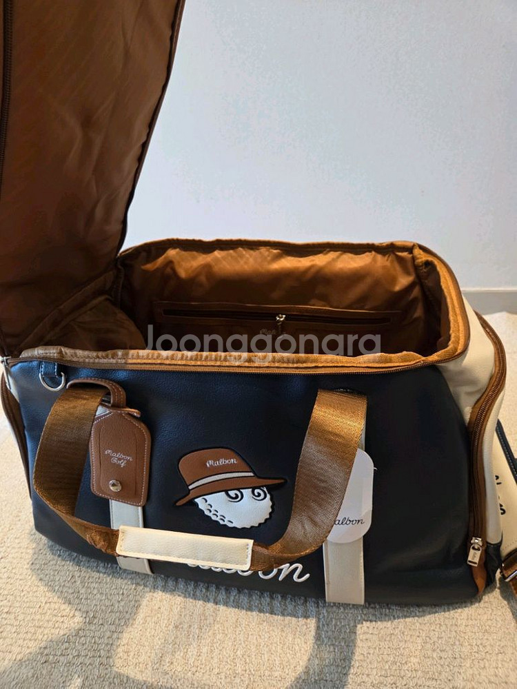 말본골프백 캐디뱍 보스턴백 네이비--7