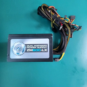 듀얼 파워 잘만 ZM600-LX 정격 600W 중고