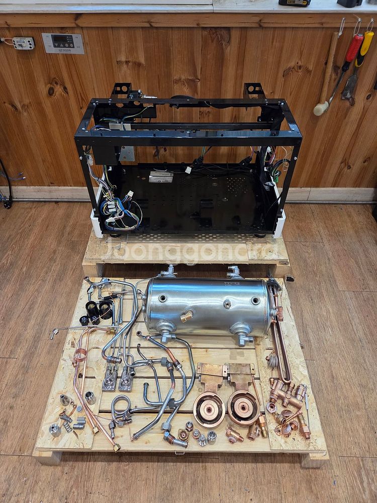 카페 브라질리아 갈라 커피머신 세트 중고커피머신--1