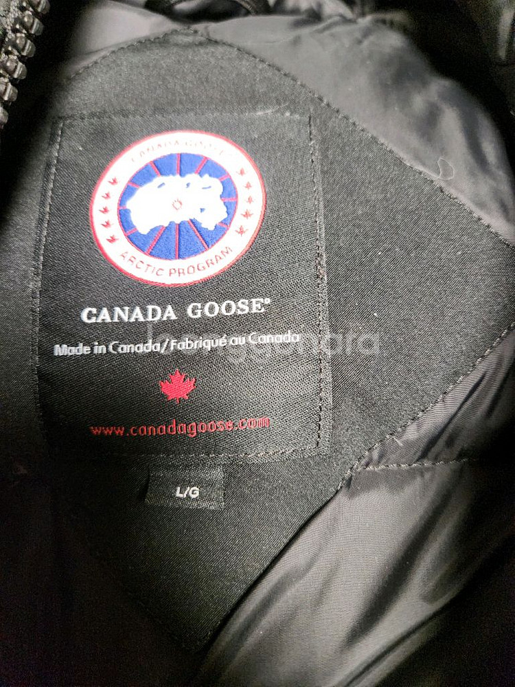 캐나다구스칠리왁블랙 L 사이즈팝니다--1