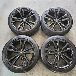 제네시스쿠페 19인치 블랙휠 순정휠 중고휠타이어