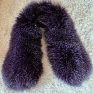 폭스퍼 목도리(보라색)