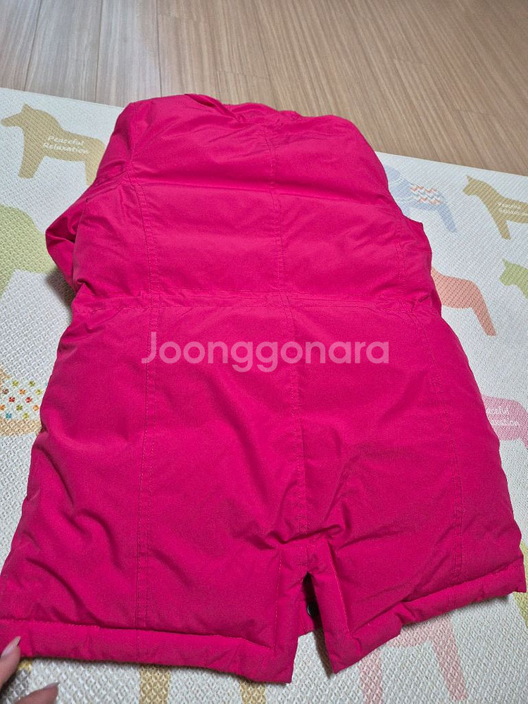 블랙야크 패딩 120 여아--1