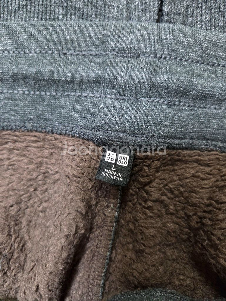 유니클로 기모 털 한벌세트--1