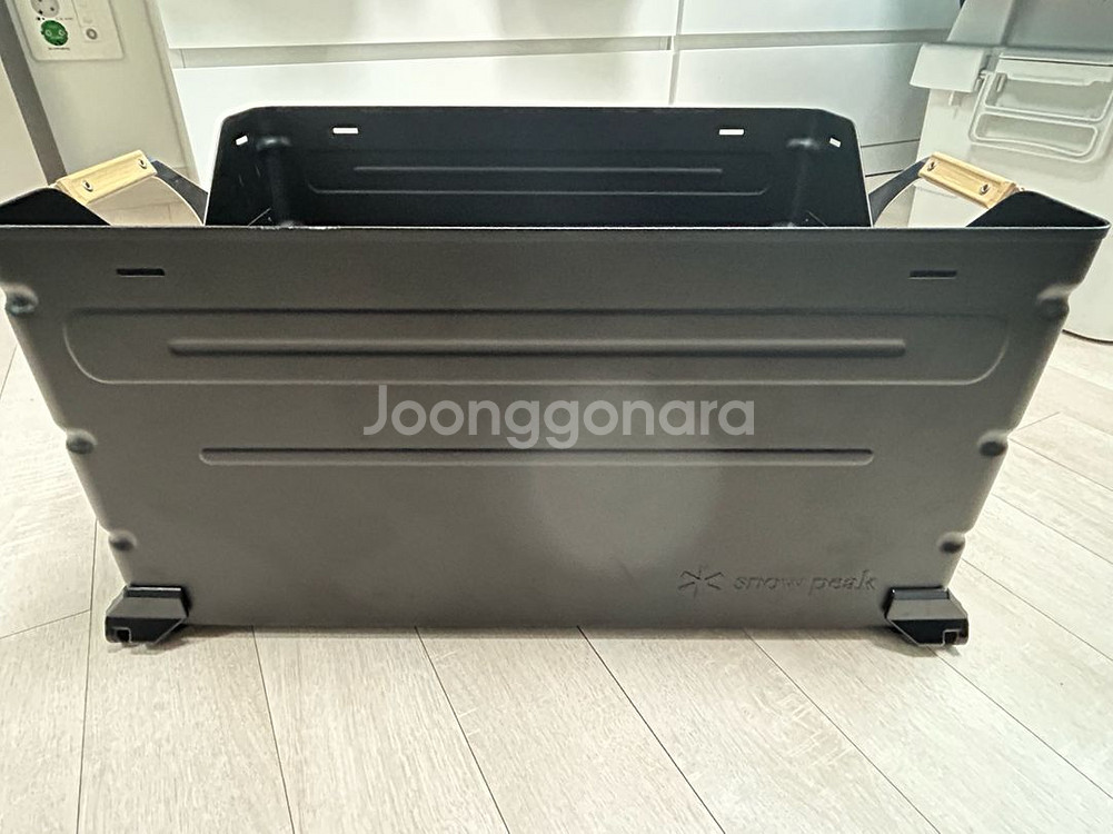 스노우피크 쉘프컨테이너 50 블랙--1