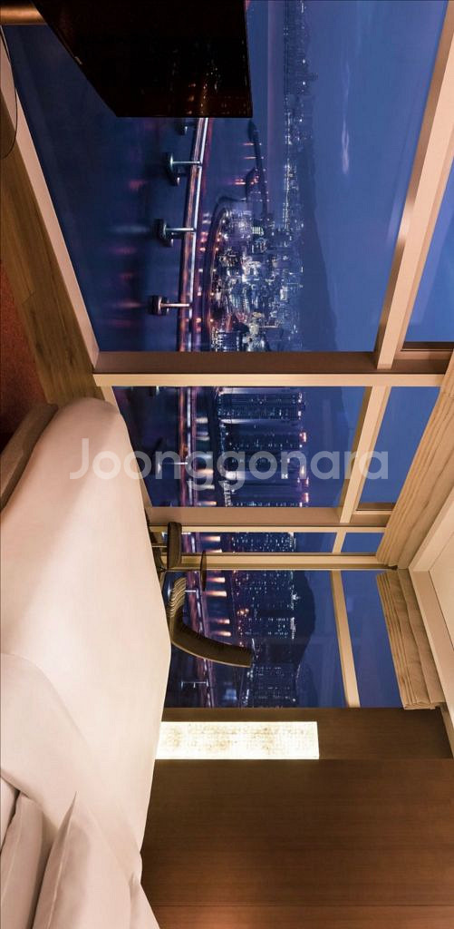 부산불꽃축제 파크하얏트부산 스위트룸 광안대교 야경1박--6