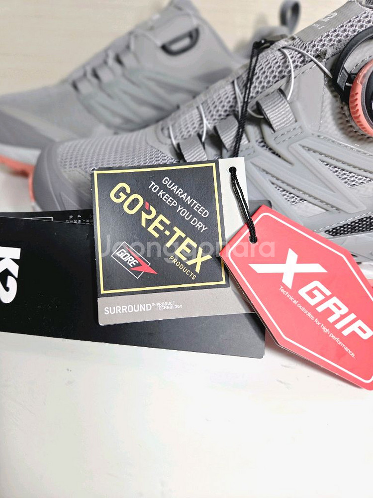 (235) K2 고어텍스 보아다이얼 로우컷 등산화--7