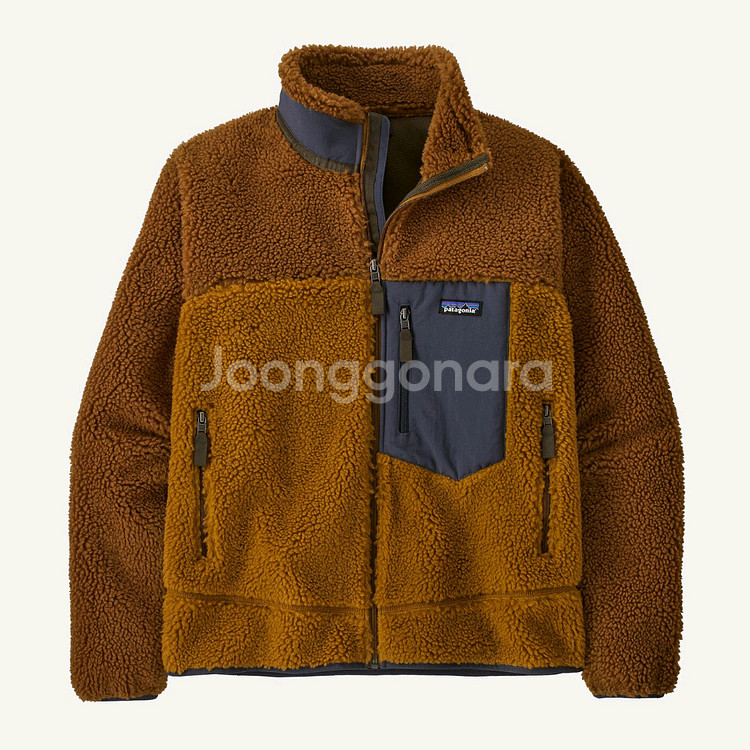파타고니아 클래식 레트로X 자켓 쉘터 브라운 팝니다.--0