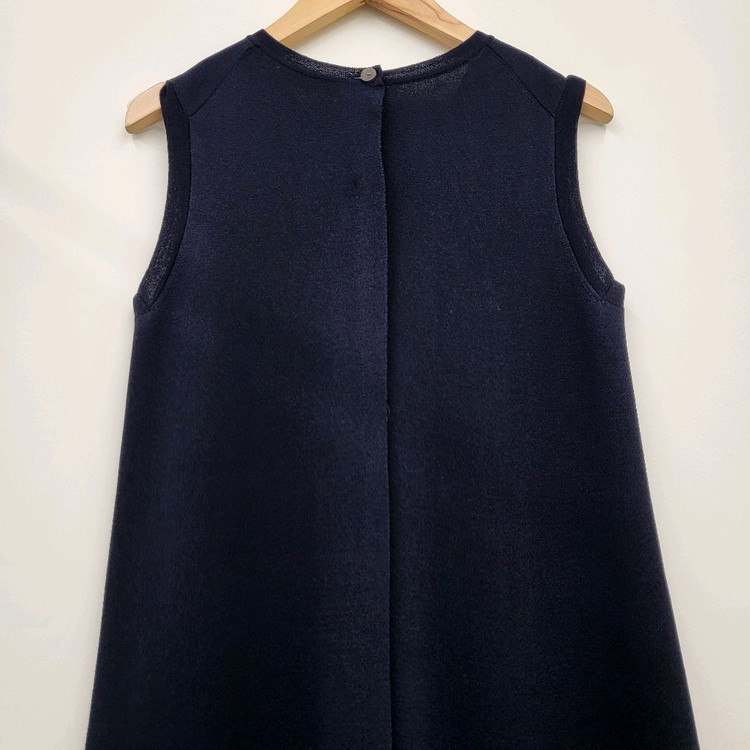 일라일 슬리브리스 롱 니트 원피스--4