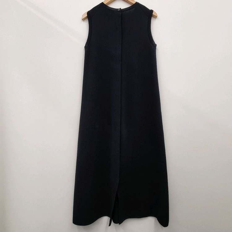 일라일 슬리브리스 롱 니트 원피스--3